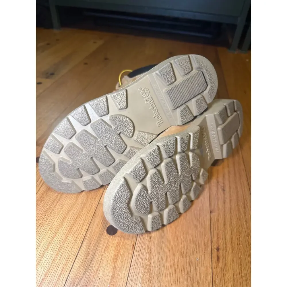 NEW Timberland Classic 6 Inch Boots Youth Sz 4 Wheat Beige Waterproof Jr Kids